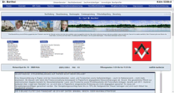 Desktop Screenshot of dr-barthel.de